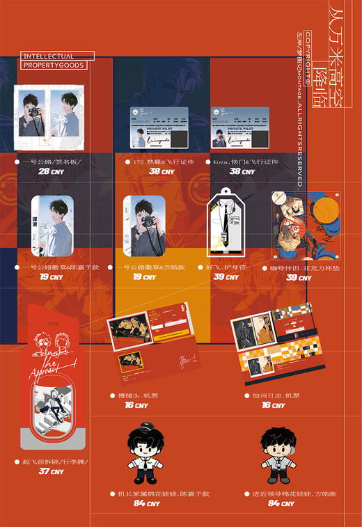 【现货】梦图记 《从万米高空降临》原著衍生周边第三期 商品图13