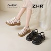 ZHR则则罗马凉鞋女2025新款夏季厚底增高猪笼鞋休闲百搭包头凉鞋 商品缩略图2