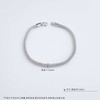 【限时8.8折】【线上铂金馆】PT950 铂金镂空可调节多层圆珠手链(面宽约3.2-3.6mm)(PTSL00065)预售产品下单后不退款不退货不换货不补差价) 商品缩略图3