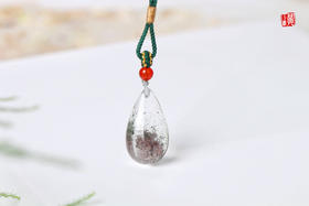 招财幽灵水晶吊坠 配精美挂绳