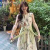 西遇夏季碎花背心裙套装SS150328(针织SS150327) 商品缩略图4