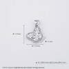 【限时8.8折】【线上铂金馆】PT950 #九紫离火 #碎碎冰  【国际铂金协会】铂金空心碎碎冰福运蝴蝶吊坠（不含链）(BDZ00170)预售产品下单后不退款不退货不换货不补差价) 商品缩略图4