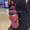 【元气满满！活力畅饮】新款网红肚肚杯高颜值大容量手柄杯夏季冰霸杯塑料吸管杯子。独立茶仓茶水分离 商品缩略图8