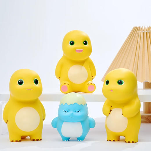 奶龙微笑慢回弹捏捏乐 自动回弹按压揉捏不变形解压小奶龙摆件 商品图3
