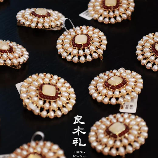 【现货，不退不换】良木礼珍珠胸花（0519） 商品图4