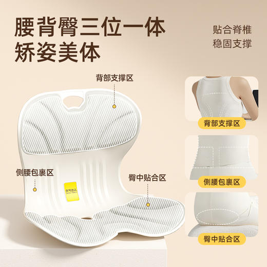 元气达人护腰靠垫人体工学 坐久神器 商品图1