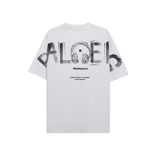 【新品上新】HX 夏季圆领短袖T恤微宽松C102520145101 商品图1