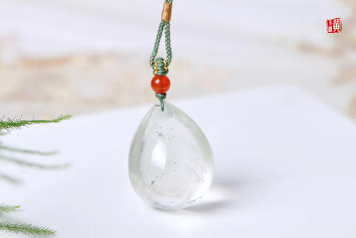 绿幽灵水晶吊坠  配精美挂绳 商品图5