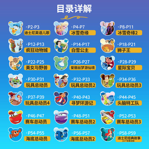 孩悦时光【正版汪汪队立大功】【迪士尼故事】绘本点读发声书儿童早教安全救援图书有声故事机 商品图8