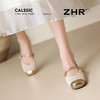 ZHR则则新中式玛丽珍鞋2025新款粗跟魔术贴气质单鞋时尚百搭女鞋 商品缩略图3