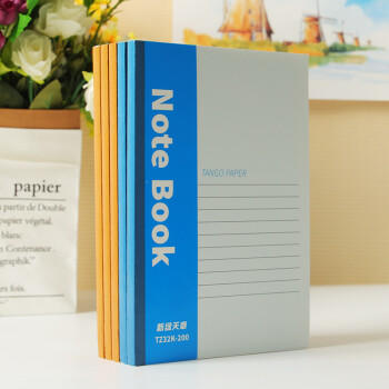 天章 （TANGO）32K软抄本笔记本记事本子 日记办公会议本写作纪要错题练习本 20张/10本混色 学习办公用品 商品图1