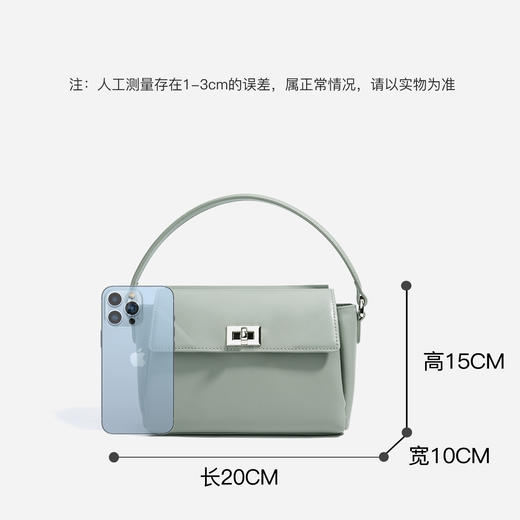 【预售3天】2025新款高级感小方包腋下包简约通勤小包包F9954 商品图3