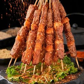 烧烤季组合装26串109.9️内蒙草原原切羊肉串/羊腰串鲜肉原切手工串制低温排酸不腥不膻配料表干净顺丰京东基地直邮