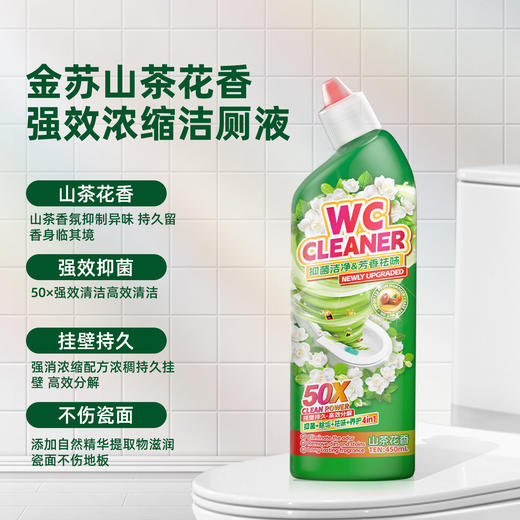 【洁厕灵马桶清洁剂】除垢洁厕液 洁厕精强力清洗除臭 高效分解细菌异味 商品图1