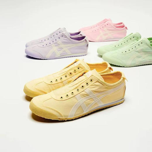 tiger彩色一脚蹬帆布鞋乐福鞋 商品图8