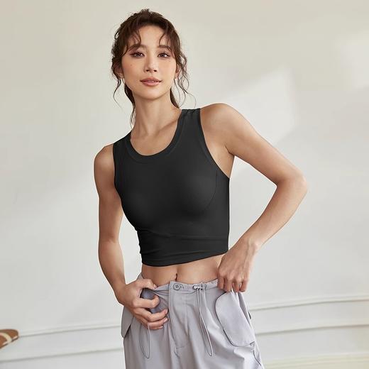 【147元任选3件】跃牌【蚂蚁运动】系列 一体式固定罩杯运动背心X1361（活动产品，收货7天内支持退换） 商品图0