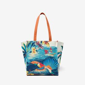 北京仓｜Inoui Editions-Hawai-夏威夷 蓝色 托特包［法国设计师］