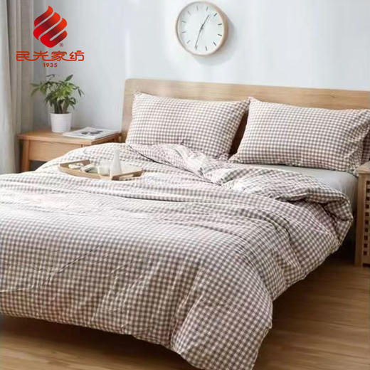 民光可水洗舒适棉花夏被(200*230CM)-B55514XXG 商品图2