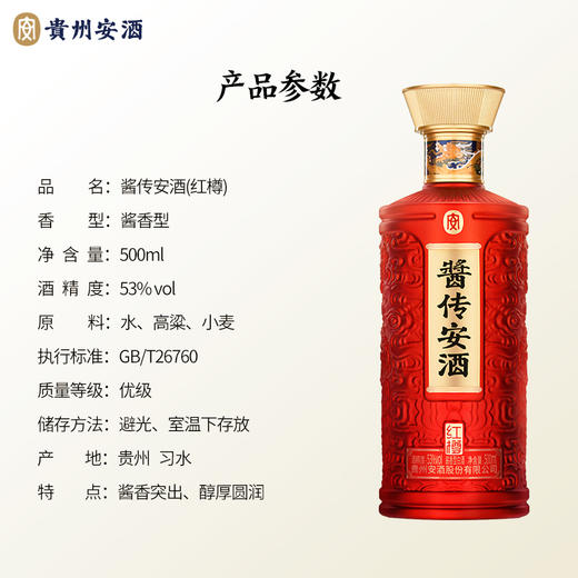 酱传安酒红樽 商品图5