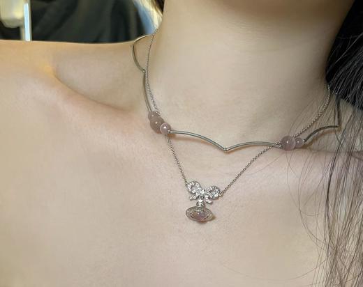 vivi 蝴蝶结立体土星项链/手链（XJ） 商品图5