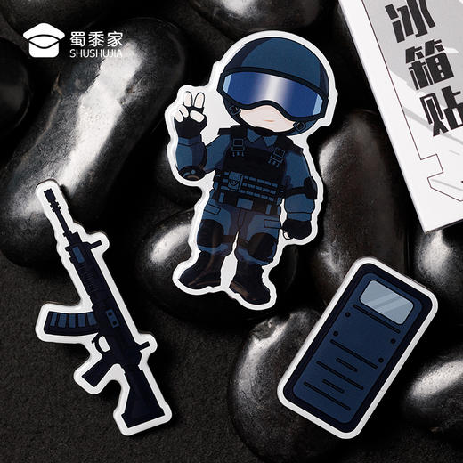 【实付满199送钥匙扣】【特J组合冰箱贴】蜀黍元素冰箱贴创意日用磁吸贴礼盒装送礼 商品图9