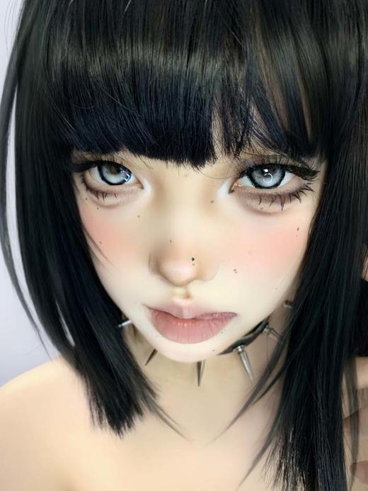 piggyoo 半年抛 荒诞黑胶 直径14.5mm着色14.2mm 商品图9