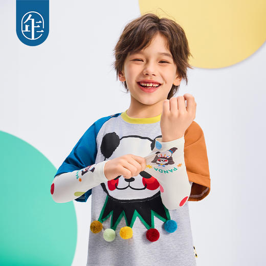 年衣儿童防晒袖冰丝凉感袖套夏冰袖透气男女宝盼达派对防晒袖 商品图1