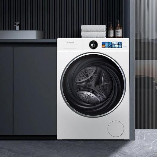 美菱（202907）  美菱蓝氧如手洗10kg滚筒洗衣机LRS1AG100D 去除残留更彻底 506mm 纯平全嵌 商品图1