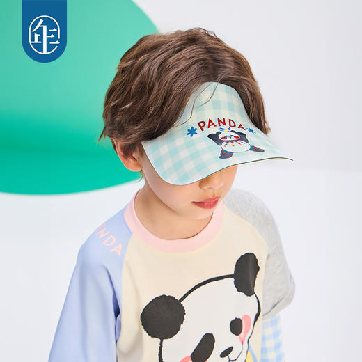 年衣25夏季防晒新款熊猫甜美遮阳帽活力盼达遮阳帽 商品图1