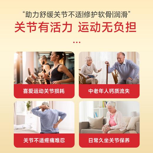 EHRGOLS外用氨糖软骨素中老年关节膝盖氨糖涂抹膏关节膏 商品图2