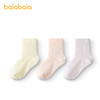 巴拉巴拉女童袜子秋新品儿童中筒婴童袜不勒脚三双装 商品缩略图4