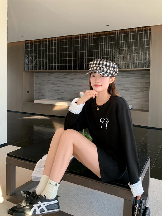 【189元任选2件】最后一波现货！珍珠蝴蝶结连衣裙 商品图9