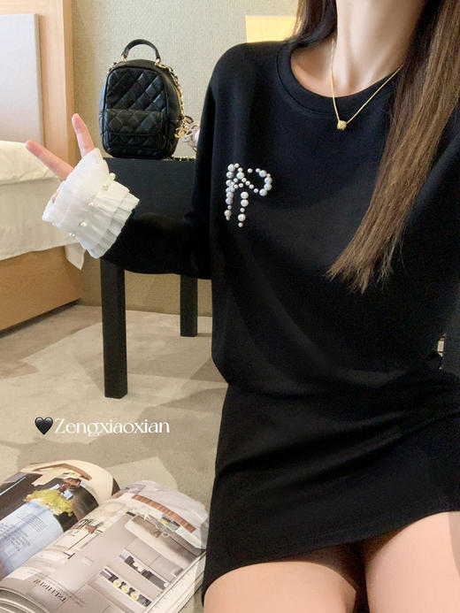 【189元任选2件】最后一波现货！珍珠蝴蝶结连衣裙 商品图12