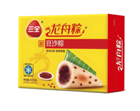 【亚欧超市】三全蜜枣粽400g/盒