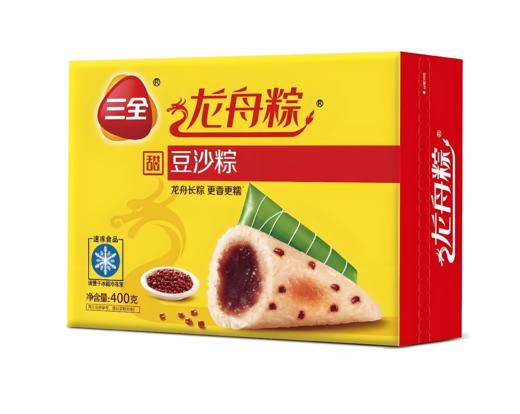 【亚欧超市】三全蜜枣粽400g/盒 商品图0