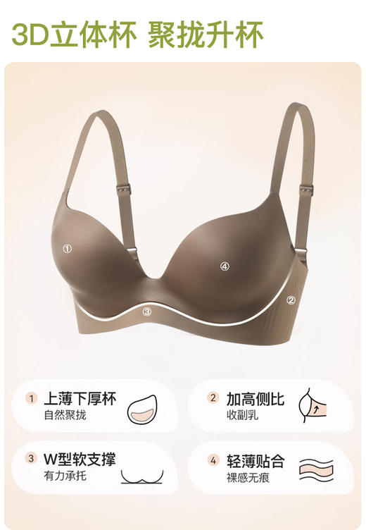 锡发 柜子690 Cal*in Kl*in  小熊天菜  幻光聚拢内衣 商品图9