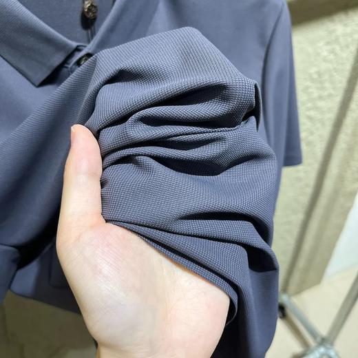 Loro Piana 冰丝速干无痕面料浮雕刺绣polo衫 商品图3