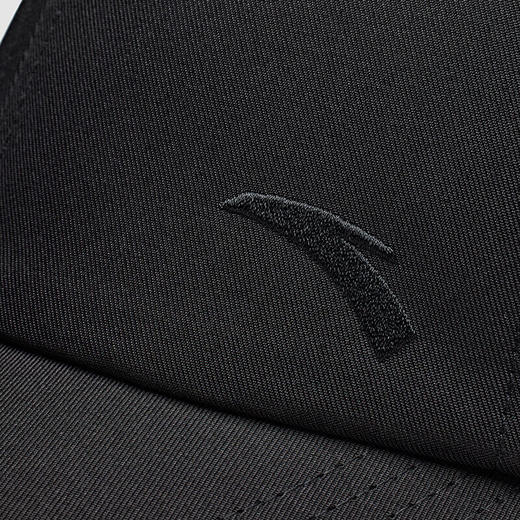 安踏棒球帽休闲运动帽子简约黑色鸭舌帽学生潮流帽子192457251 商品图3