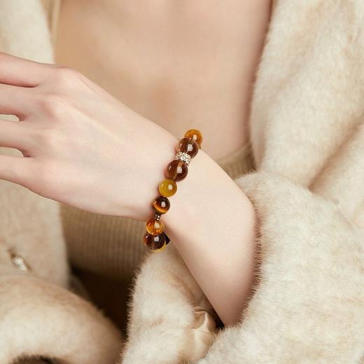 【轻奢招财神器💎】黄塔晶手串，八方纳福✨金色世界尽在腕间！爆款天然黄塔晶水晶手串 女手链 轻奢高级感金霸大综合 商品图2