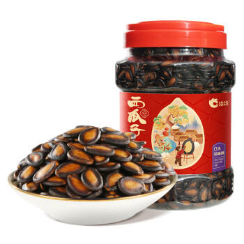 洽洽 桶装口水话梅味西瓜子898g*1罐量贩装坚果炒货办公室休闲零食 商品图2