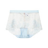 【3F】安莉芳花卉蕾丝性格中腰三角裤女士舒适包臀内裤E200989 浅蓝色LBL 1条 L 商品缩略图3