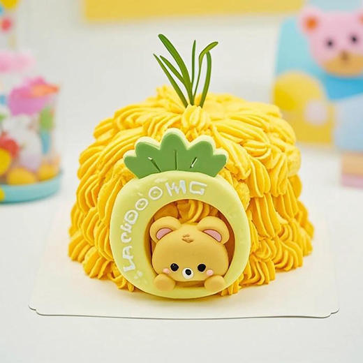 六一卡通动物小蛋糕（随机版） 商品图3