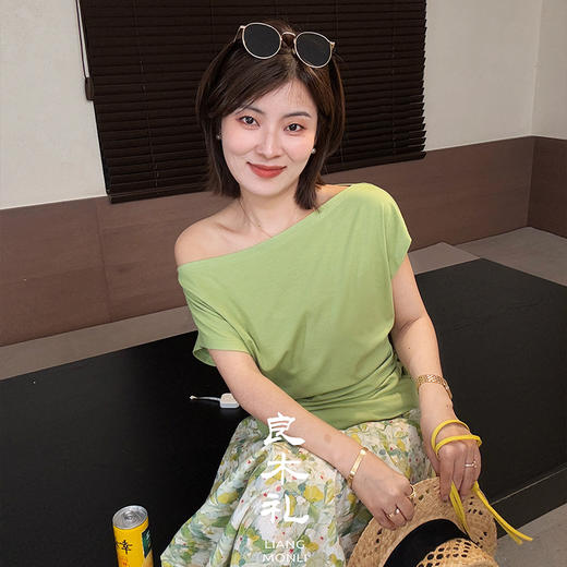 【部分现货】良木礼不规则T恤（202） 商品图0