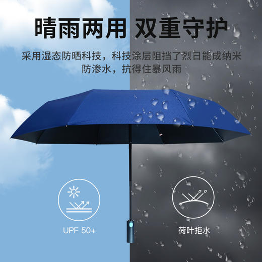 红叶三折自开收一路生花伞D2776 商品图5