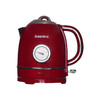 【多样屋专柜】艾贝丽欧式电热水壶 可视温度表高颜值复古红用自动断电304不锈钢烧水壶 商品缩略图2