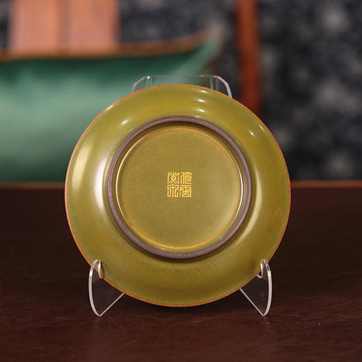 倚云煮泉茶末釉壶承 商品图3