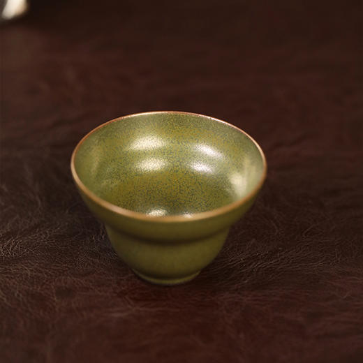 倚云煮泉茶末釉葫芦杯 商品图1