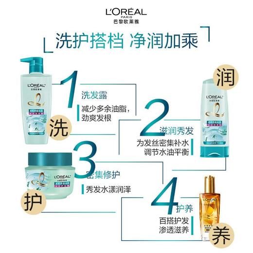 欧莱雅透明质酸水润洗发露400ml(2016reno) 商品图3