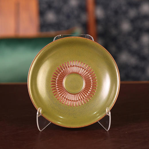 倚云煮泉茶末釉壶承 商品图2