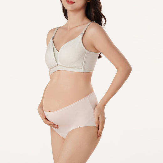 都市丽人内衣快乐妈咪薄棉提花四排扣无钢圈文胸LB12U5 商品图1